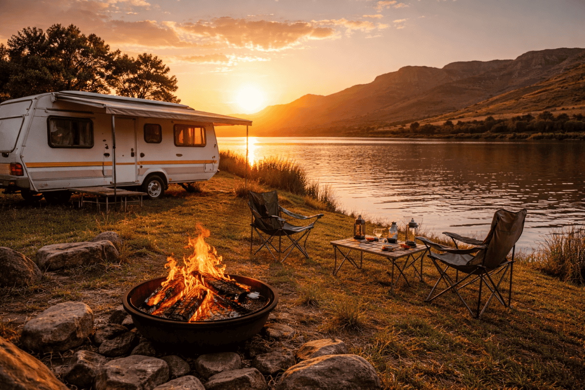 Camping spots near Vereeniging - best caravan parks near the Vaal