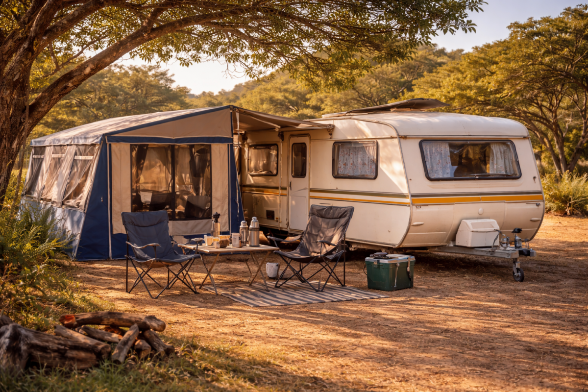 Gypsey Caravette - popular South African caravan model
