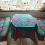 1995 Gypsey Regal — dinette seating and table