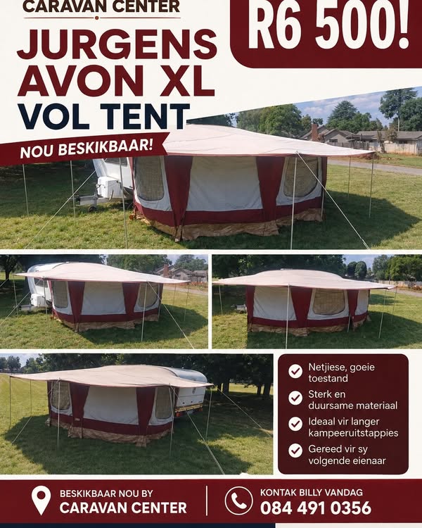 Jurgens Avion Caravan Tent